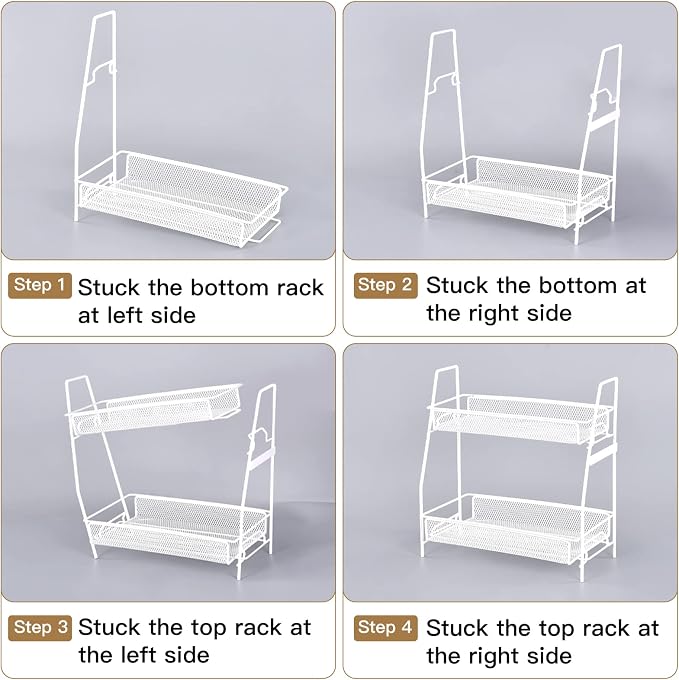 LEMIKKLE Countertop organizer for bathroom counter, bathroom organizers and - Image 9
