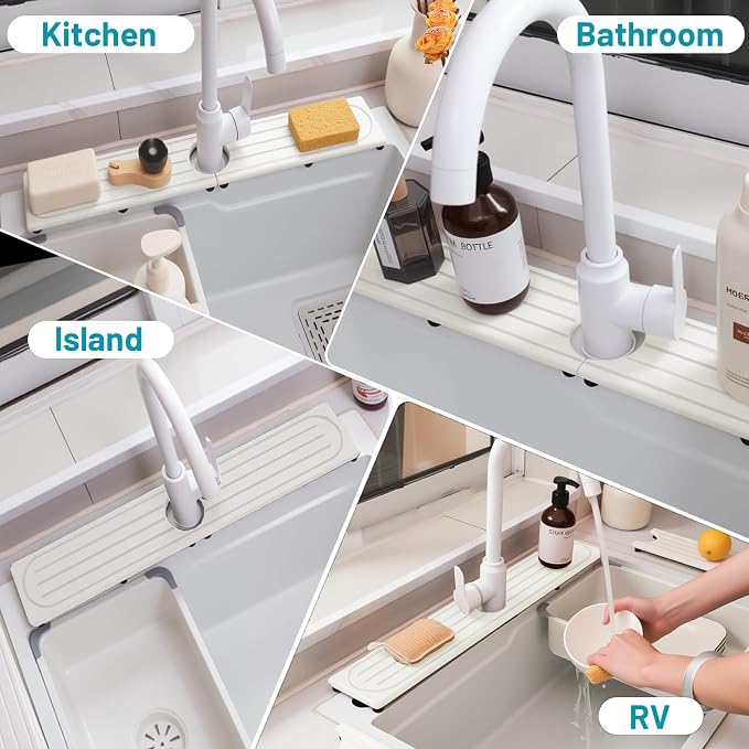 Faucet Mat for Kitchen Sink - Image 9