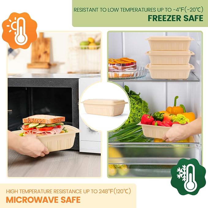 Glotoch Express 28 oz-200 Pack Meal Prep Containers - Image 3