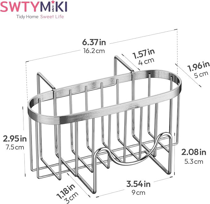 SWTYMIKI Sponge Holder for Kitchen Sink - Image 7