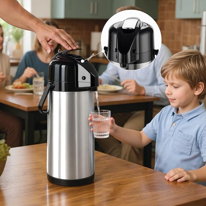 PARACITY Upgraded Airpot Coffee Carafe - Image 6