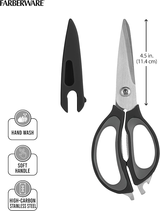 Farberware 4-in-1 Kitchen Shears - Image 4