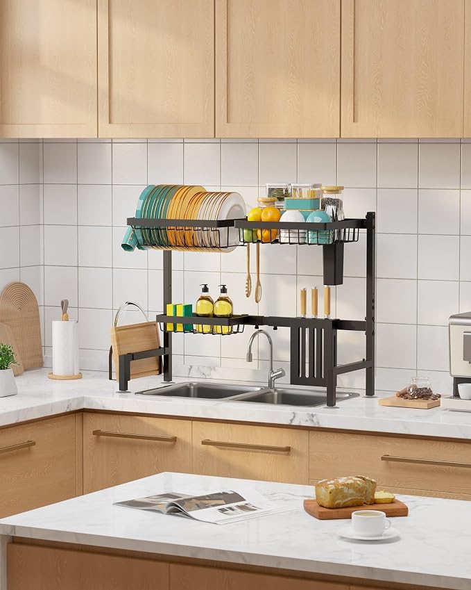 Sakugi Over The Sink Dish Drying Rack - Image 8