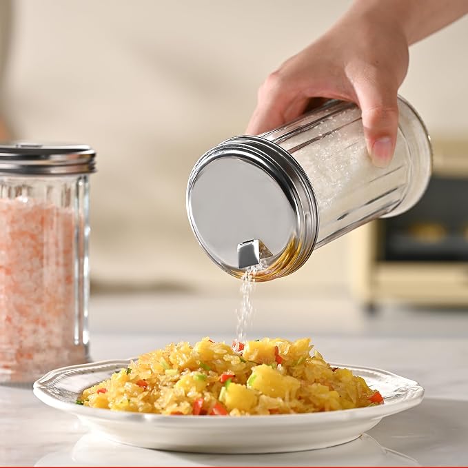 Fox Run Classic Glass Sugar Shaker, 12 Ounce Salt and Sugar Container - Image 3