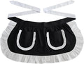 Women’s Waist Aprons with White Pockets Half Server Home Waitress Vintage by CBTRFashion