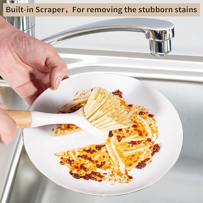 Kitchen Dish & Cast Iron Brush - Image 3