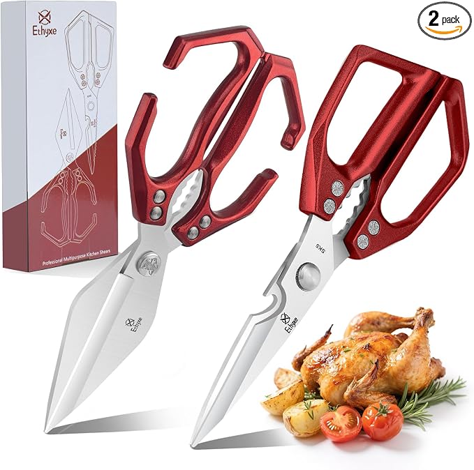 Kitchen Scissors Set Upgraded by Ethyxe