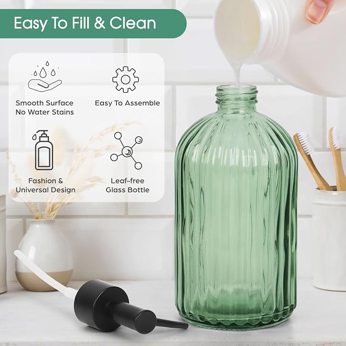 Topsky Glass Soap Dispenser - Image 3
