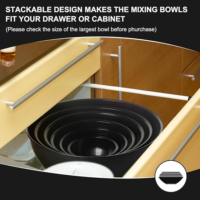 Greentainer Plastic Mixing Bowls - Image 3