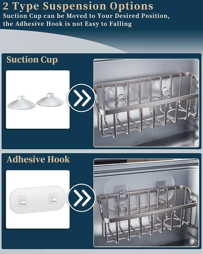 Consumest Sponge Holder Sink Caddy - Image 3