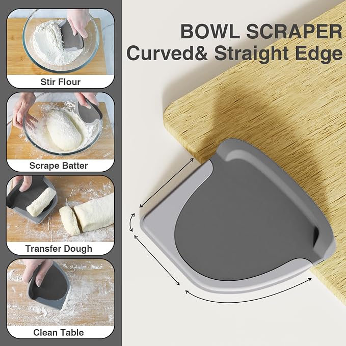 Bench Scraper Dough Cutter Tool - Image 5