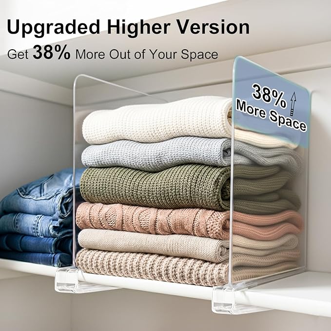 SortNStore Shelf Dividers Purse Organizer - Image 2