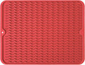 Large 24" x 18" Silicone Dish Drying Mat by MODENGKONGJIAN