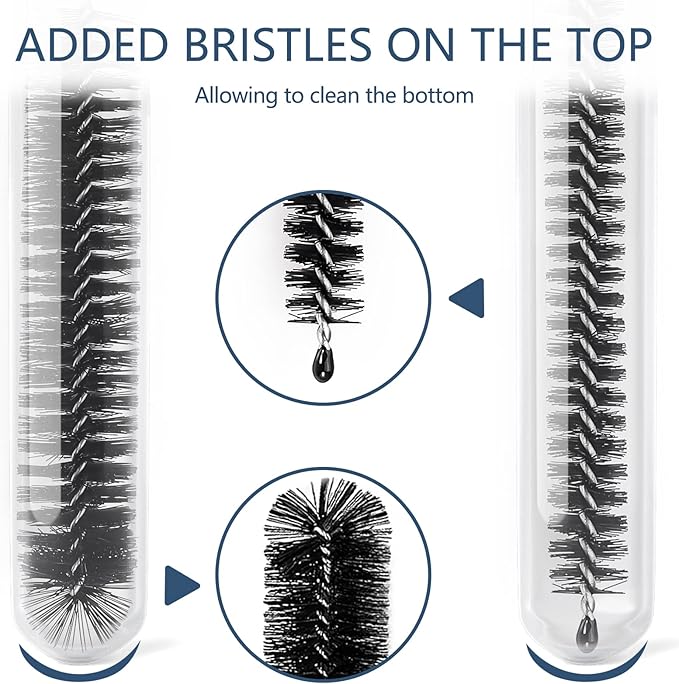 Straw Cleaner Brushes Sets, 12 Pieces 8.2 Inch Botthle Cleaning Brush and Nylon - Image 3