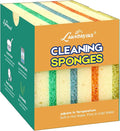 LAUNDRYLUX Scrub Sponge, Dual-Sided Temperature-Responsive Scrubber by LAUNDRYLUX