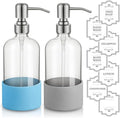 16 oz Hand and Dish Soap Dispenser Set by HomePicker