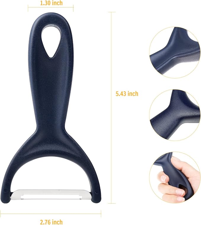 Potato Peeler Y Shaped Vegetable Peeler, Premium Ultra Sharp Fruit Peeler - Image 2