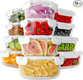 HOMBERKING 24pc Glass Food Storage Containers by HOMBERKING
