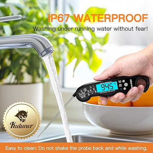 KULUNER TP-01 Waterproof Digital Instant Read Meat Thermometer - Image 6