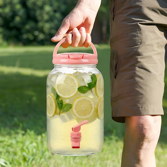 Havawish 2 Pcs 1 Gallon Plastic Beverage Dispenser - Image 6
