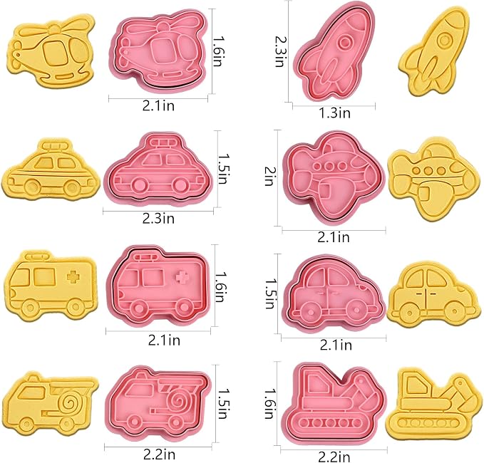 Transportation Vehicle Cookie Cutters - Image 3