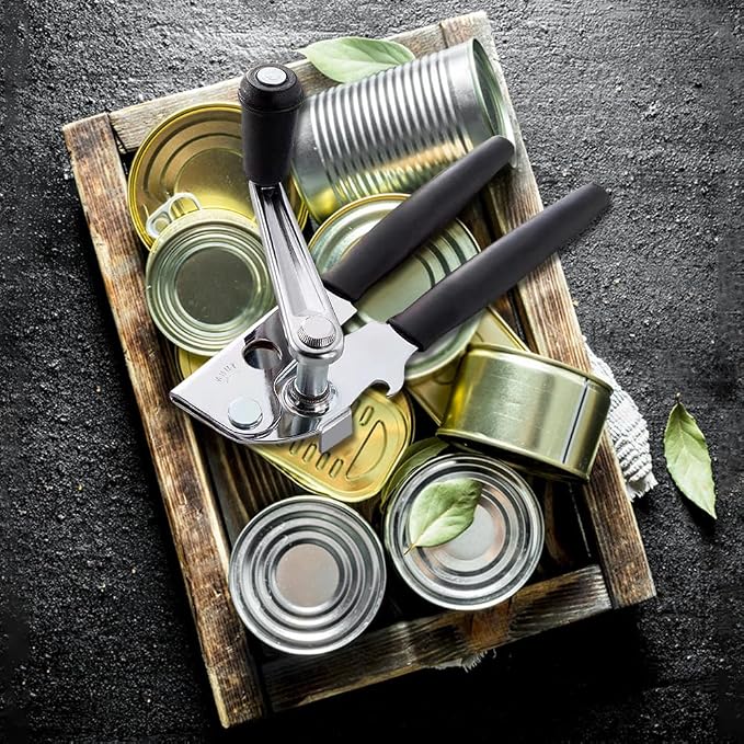 NUFR Crank Can Openers Manual, Heavy Duty Commercial Can Opener - Image 8