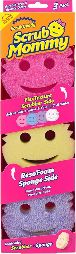 Scrub Daddy Scrub Mommy Sponges by ScrubDaddy