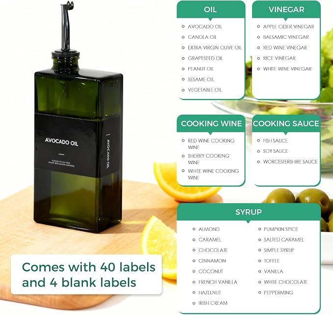 WISIMMALL Olive Oil Dispenser Bottle - Image 6