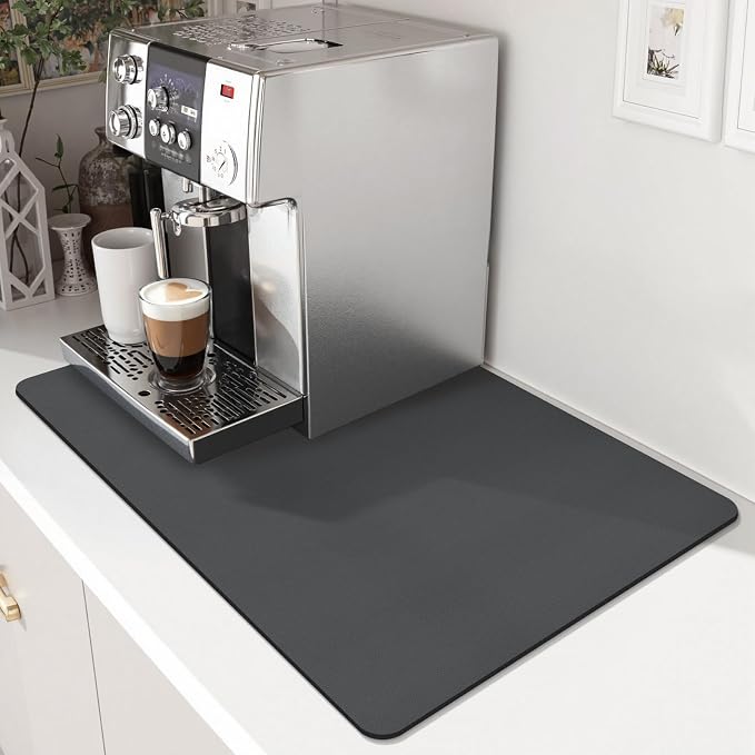 Coffee Mat, Absorbent Dish Drying Mat by Unknown