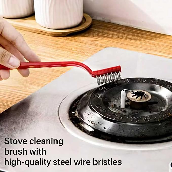 Crevice Cleaning Brush Set, Kitchen Sink Dead Corner, Window Gap, Floor Brush - Image 2