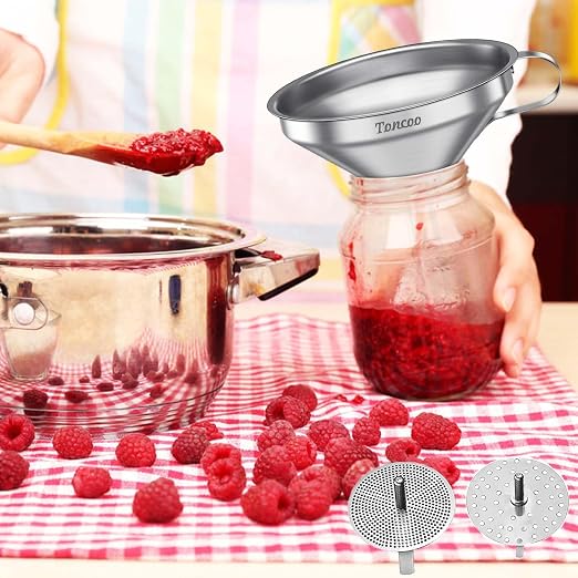 Toncoo 6 Pack Stainless Steel Funnels - Image 7