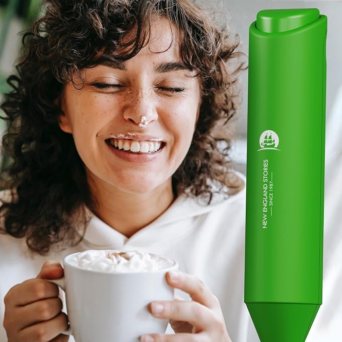 Powerful Milk Frother Handheld Foam Maker, Mini Whisk Drink Mixer - Image 4