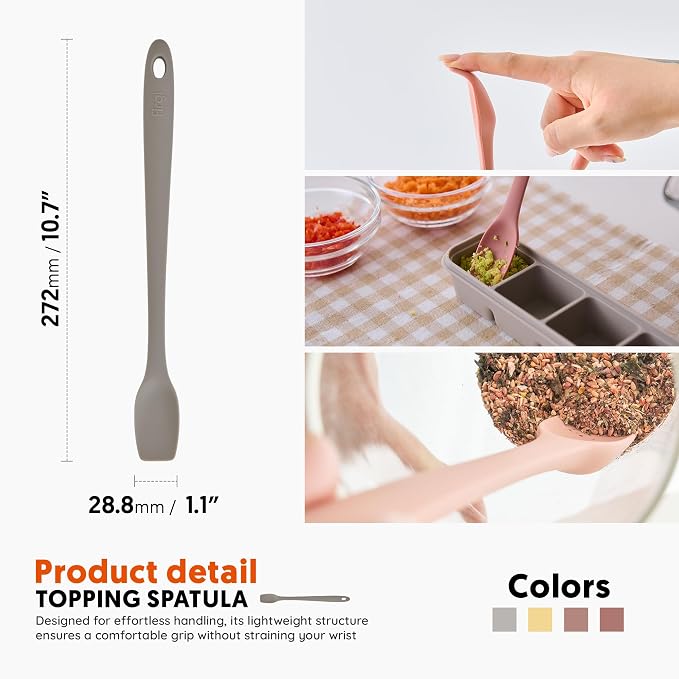 Platinum Silicone Topping Spatula - Image 2