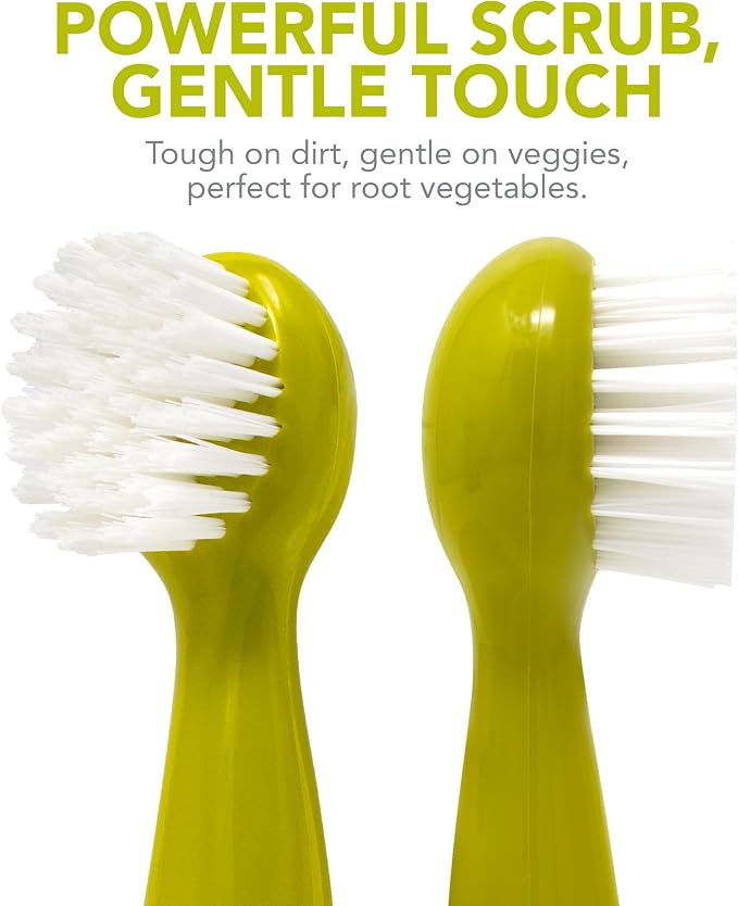 Joie Potato Scrub Brush, Ergonomic Easy Grip Handle, Small and Compact - Image 5