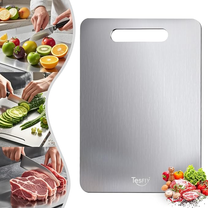 Titanium Cutting Board by TESFLY