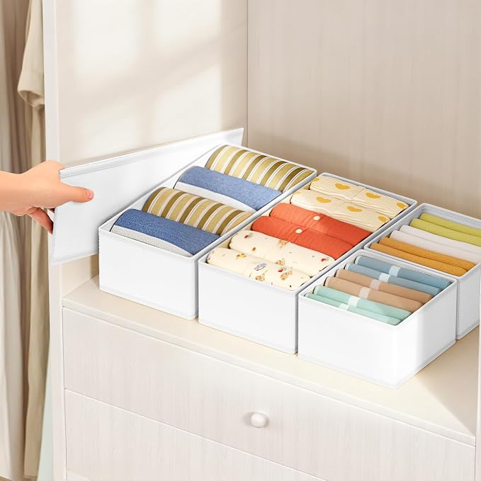 DIMJ Drawer Organizer Clothes Storage - Image 7