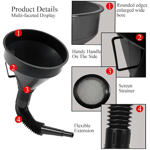 Flex Funnel - Wide Mouth Flexible Funnel - Image 2