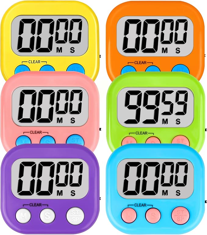 ZILLEEN Classroom Timers for Kids Classroom Magnetic Digital Kitchen Timers for by ZILLEEN