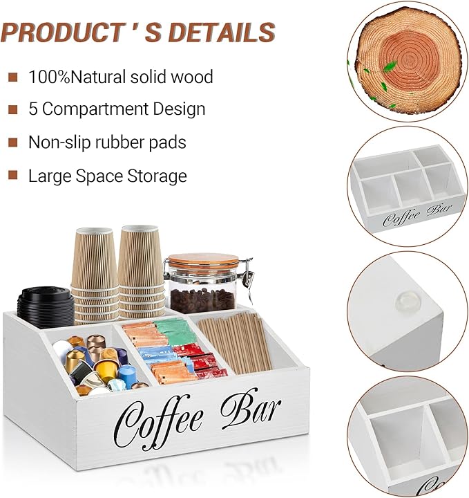 ugiftt Coffee Station Organizer - Image 5