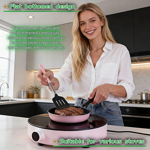 4.7 Inch Mini Skillet, Non-Stick Egg Pan - Image 2