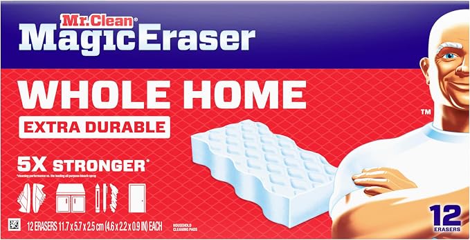 Mr. Clean Magic Eraser Sponge, All Purpose Cleaner, Cleaning Scrubber, Shower - Image 13