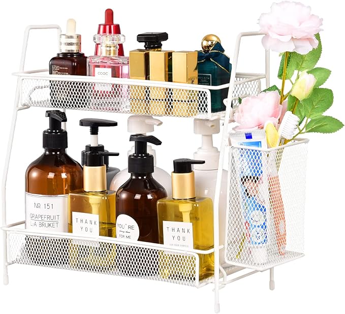 LEMIKKLE Countertop organizer for bathroom counter, bathroom organizers and by LemikkleDirect