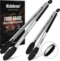 17 & 12 Inch Extra Long Kitchen Tongs by Eddeas