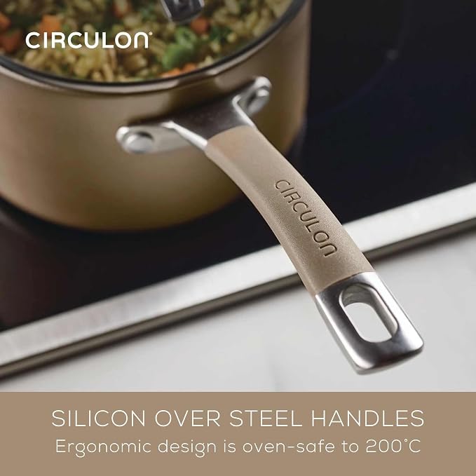 Circulon A1 Series with ScratchDefense Technology Nonstick Induction Pots and - Image 5