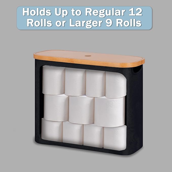 efluky Toilet Paper Storage, Toilet Paper Basket - Image 5