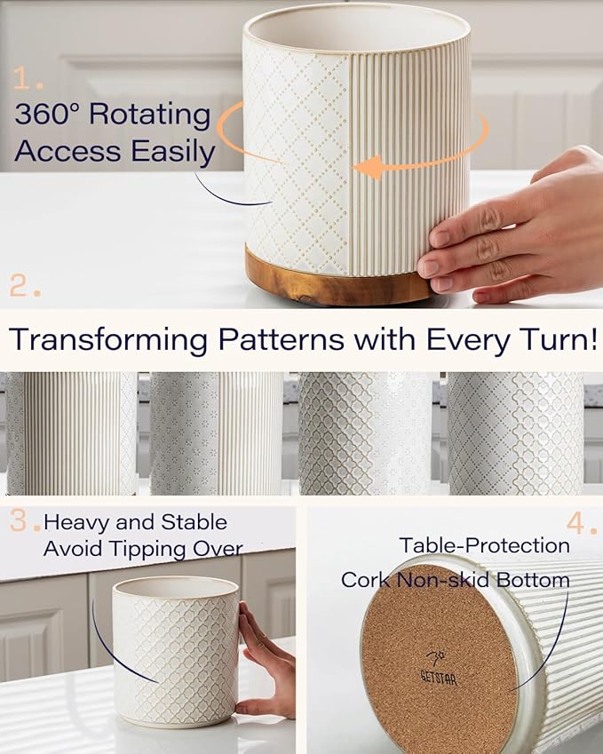 getstar Extra Large Rotating Utensil Holder - Image 2