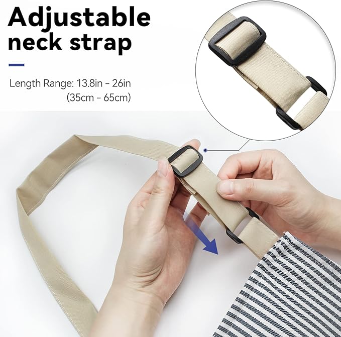 NLUS 2 Pack Cooking Aprons for Women - Image 7