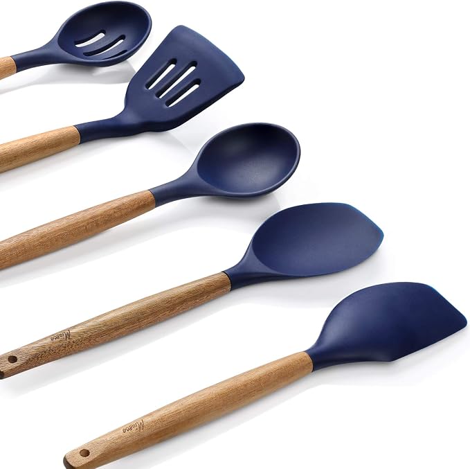 Non-Stick Silicone Kitchen Utensils Set - Image 5