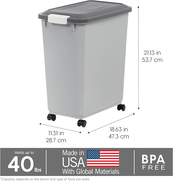 IRIS USA Dog Food Storage Container - Image 3