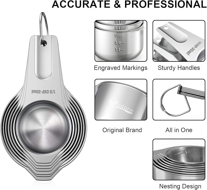 Wildone Measuring Cups & Spoons Set of 21 - Image 2
